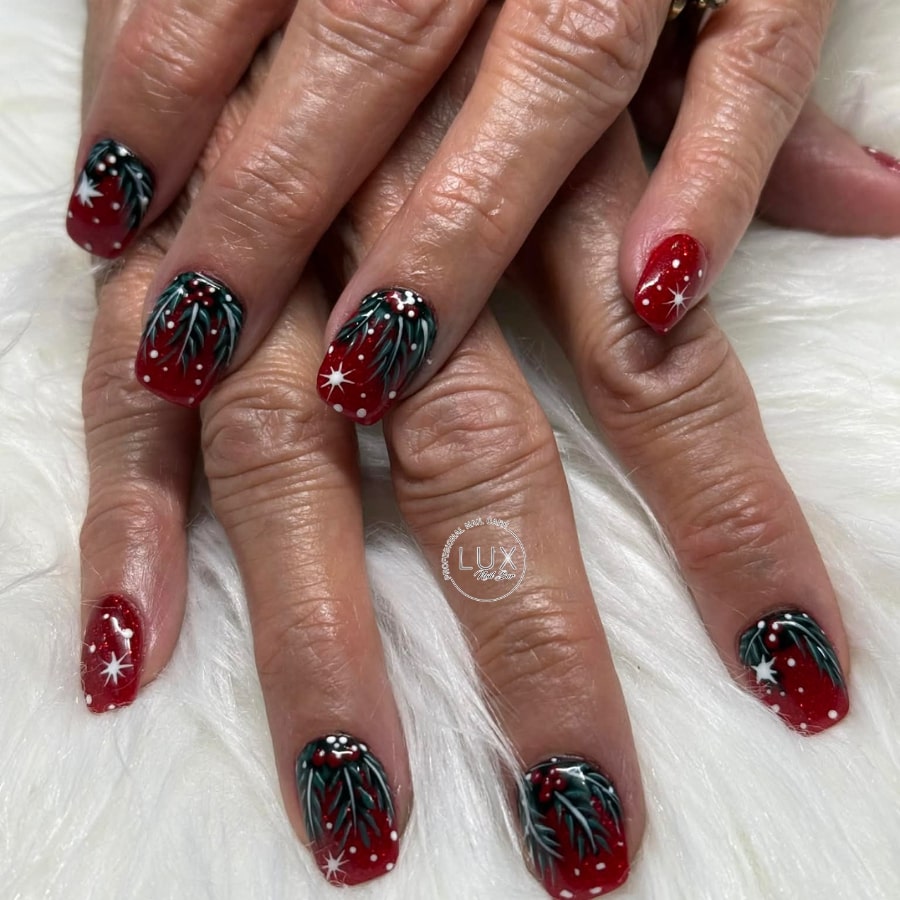 Get Ready for Stunning Christmas Nails at Lux Nail Bar